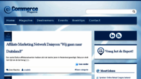 What E-commercemagazine.nl website looked like in 2017 (6 years ago)
