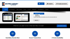 What Entromoney.com website looked like in 2017 (6 years ago)