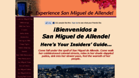 What Experience-san-miguel-de-allende.com website looked like in 2017 (6 years ago)