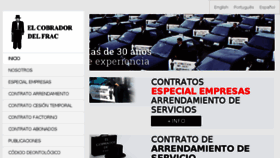 What Elcobradordelfrac.com website looked like in 2017 (6 years ago)