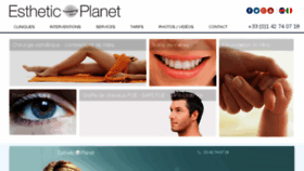 What Esthetic-planet.com website looked like in 2017 (6 years ago)