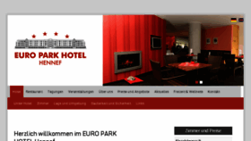 What Euro-park-hotel.de website looked like in 2017 (6 years ago)