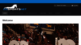 What Eqsports.net website looked like in 2017 (6 years ago)