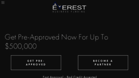 What Everestbusinessfunding.com website looked like in 2017 (6 years ago)