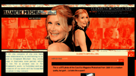 What Elizabeth-mitchell.org website looked like in 2017 (6 years ago)