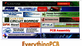 What Everythingpcb.com website looked like in 2017 (6 years ago)