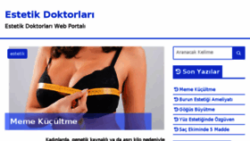 What Estetikdoktorlari.net website looked like in 2017 (6 years ago)