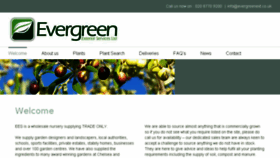 What Evergreenext.co.uk website looked like in 2017 (6 years ago)