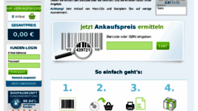 What Easy-ankauf.de website looked like in 2017 (6 years ago)