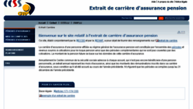 What Extrait-carriere.lu website looked like in 2017 (6 years ago)