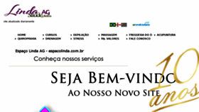 What Espacolinda.com.br website looked like in 2017 (6 years ago)
