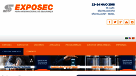 What Exposec.tmp.br website looked like in 2017 (6 years ago)