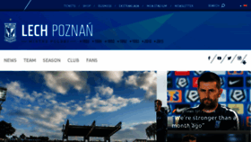 What En.lechpoznan.pl website looked like in 2017 (6 years ago)