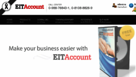 What Eitaccount.com website looked like in 2017 (6 years ago)