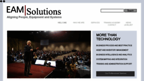 What Eamsolutions.net website looked like in 2017 (6 years ago)