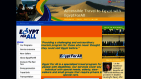 What Egyptforall.com website looked like in 2017 (6 years ago)