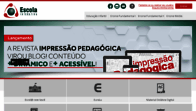 What Escolainterativa.com.br website looked like in 2017 (6 years ago)
