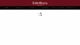 What Edelburu.com website looked like in 2017 (6 years ago)