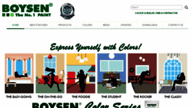 What Eboysen.com website looked like in 2017 (6 years ago)