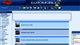 What Euromobiles.com website looked like in 2017 (6 years ago)