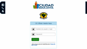 What Evv.ciudadeducativa.com website looked like in 2017 (6 years ago)