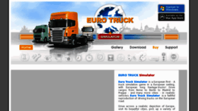 What Eurotrucksimulator.com website looked like in 2017 (6 years ago)