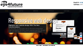 What Eye4future.in website looked like in 2017 (6 years ago)