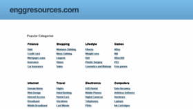 What Enggresources.com website looked like in 2017 (6 years ago)