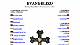 What Evangelizo.org website looked like in 2017 (6 years ago)