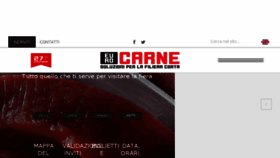 What Eurocarne.it website looked like in 2017 (6 years ago)