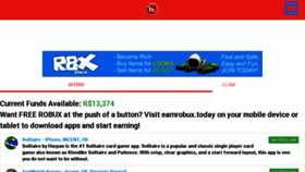 What Earnrobux.today website looked like in 2017 (6 years ago)