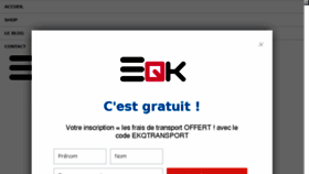 What Equivok.fr website looked like in 2017 (6 years ago)