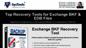 What Exchangebkfrecovery.org website looked like in 2017 (6 years ago)