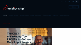 What E-relationship.com website looked like in 2017 (6 years ago)
