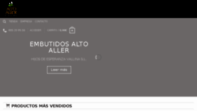 What Embutidosaltoaller.com website looked like in 2017 (6 years ago)