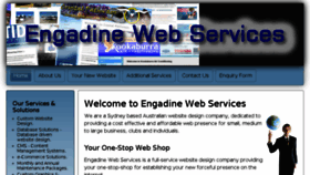 What Engadineweb.com.au website looked like in 2017 (6 years ago)