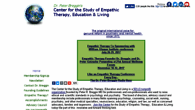 What Empathictherapy.org website looked like in 2017 (6 years ago)