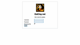 What Eatclay.net website looked like in 2017 (8 years ago)