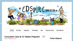 What Edspire.co.uk website looked like in 2017 (6 years ago)