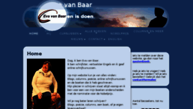 What Evavanbaar.nl website looked like in 2017 (6 years ago)