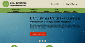 What Eco2greetings.com website looked like in 2017 (6 years ago)