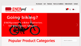 What Enerprof.de website looked like in 2017 (8 years ago)