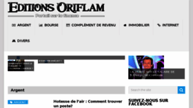 What Editions-oriflam.fr website looked like in 2017 (6 years ago)