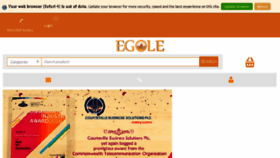 What Egoleshopping.com website looked like in 2017 (6 years ago)