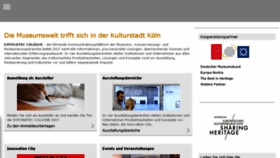 What Exponatec.de website looked like in 2017 (6 years ago)