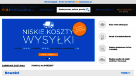 What Eduksiegarnia.pl website looked like in 2017 (6 years ago)