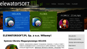 What Elewatorsoft.pl website looked like in 2017 (6 years ago)