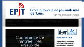 What Epjt.fr website looked like in 2017 (6 years ago)