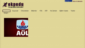 What Ekpedu.com website looked like in 2017 (6 years ago)