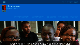 What Elearning.strathmore.edu website looked like in 2017 (6 years ago)